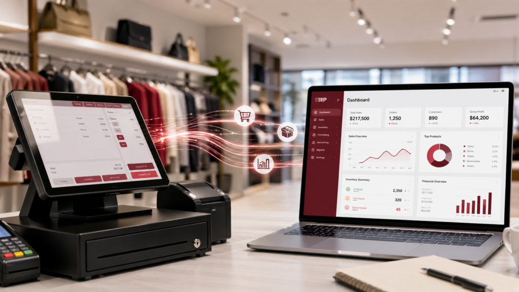 NRDATA POS un MONEO ERP integrācija